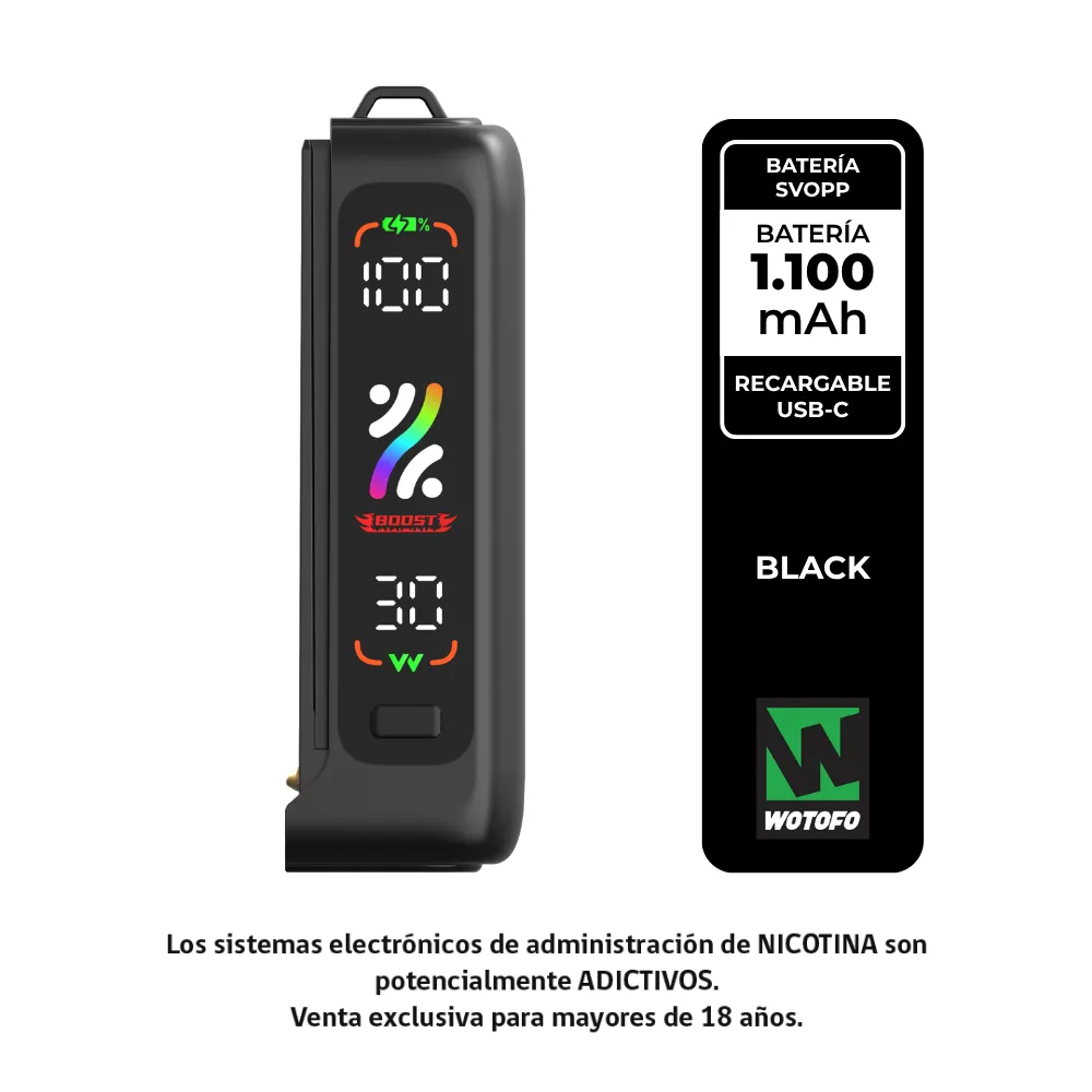 Oxbar Svopp Batería (Black)