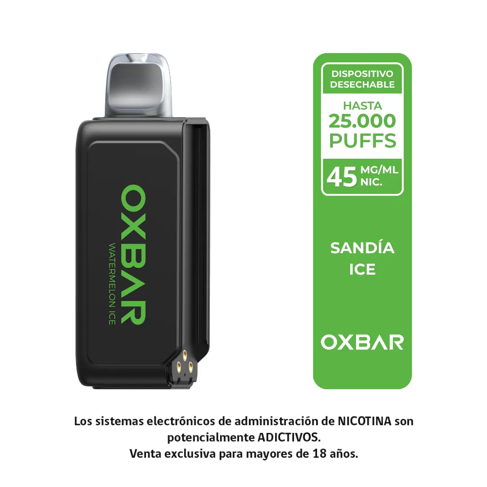 Oxbar Svopp Recarga - 25.000 Puffs (Watermelon ICE)